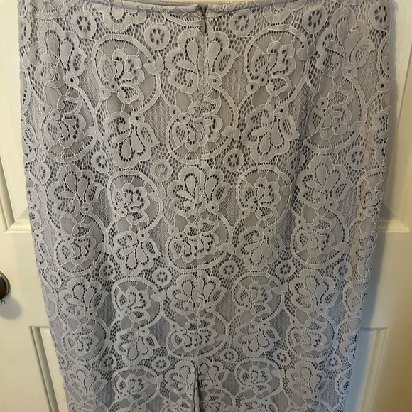 Dainty Jewells Lace Top in Soft Light Blue - Picture 5 of 12